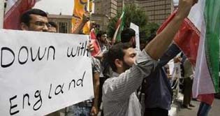 Families of British embassy staff in Iran called home